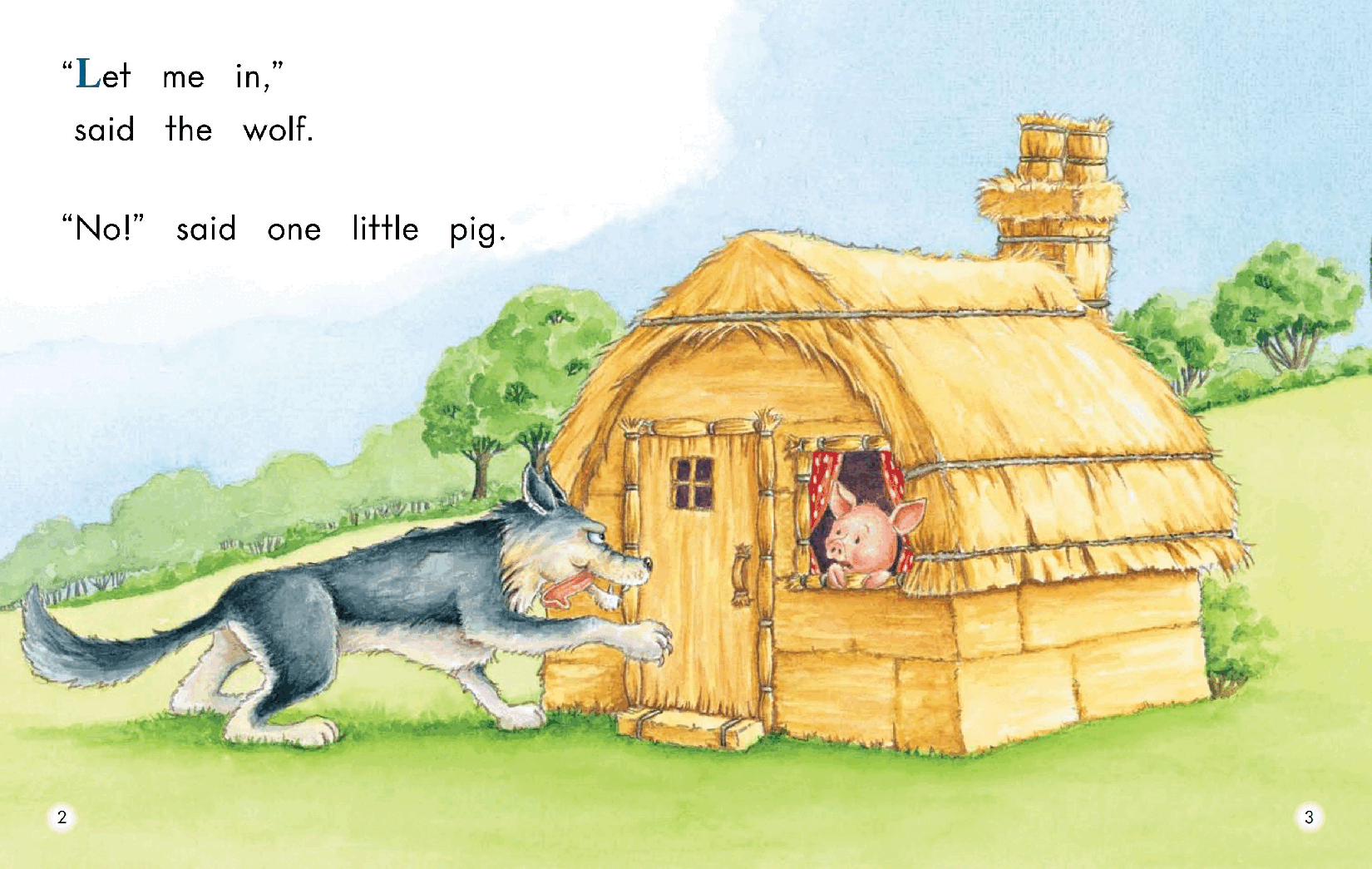 英国海尼曼G1级英语启蒙绘本41 The Three Pigs.pdf,第4页预览