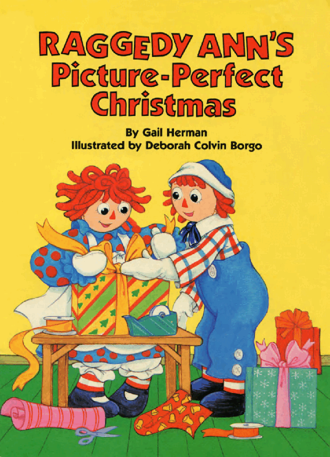 (4-5岁)国外早教机构推荐彩绘英文童书Ann's Picture-Perfect Christmas.pdf,第1页预览
