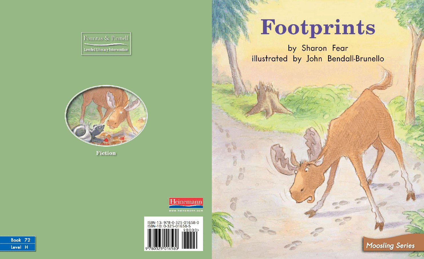 英国海尼曼G2级英语启蒙绘本72 Footprints.pdf,第1页预览