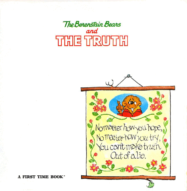 72本贝贝熊早教英文绘本之Berenstain_Bears_and_the_Truth.pdf,第2页预览