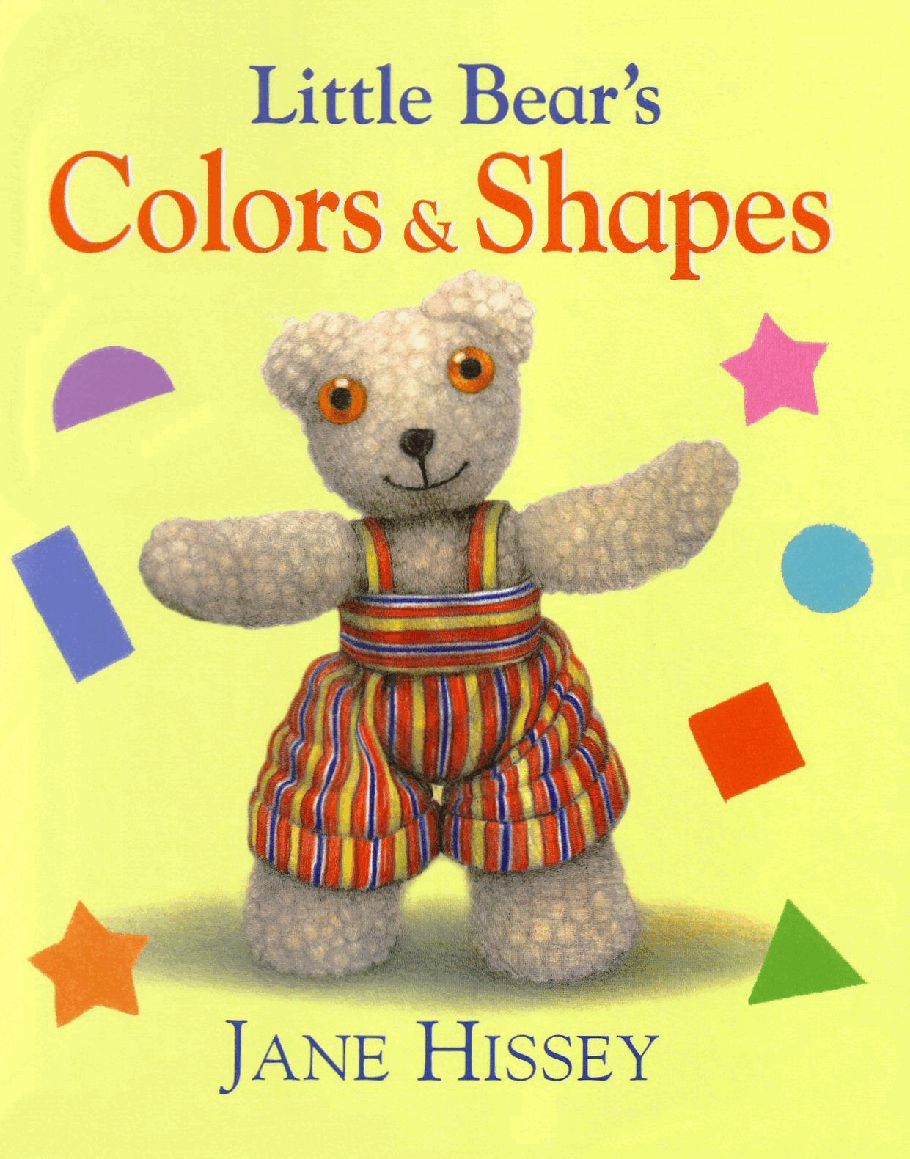 高清彩绘英文原版绘本Little Bear's Colors & Shapes.pdf,第1页预览