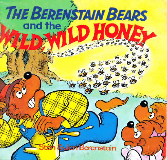 72本贝贝熊早教英文绘本之Berenstain_Bears_and_the_Wild,_Wild_Honey.pdf,第1页预览