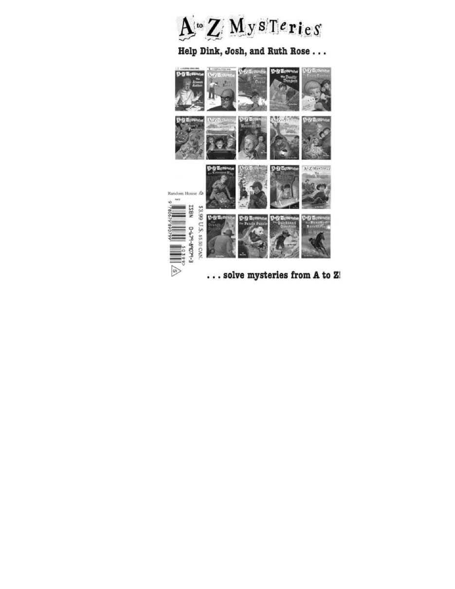 英语启蒙绘本A to Z Mysteries_ The Haunted Hotel.pdf,第3页预览
