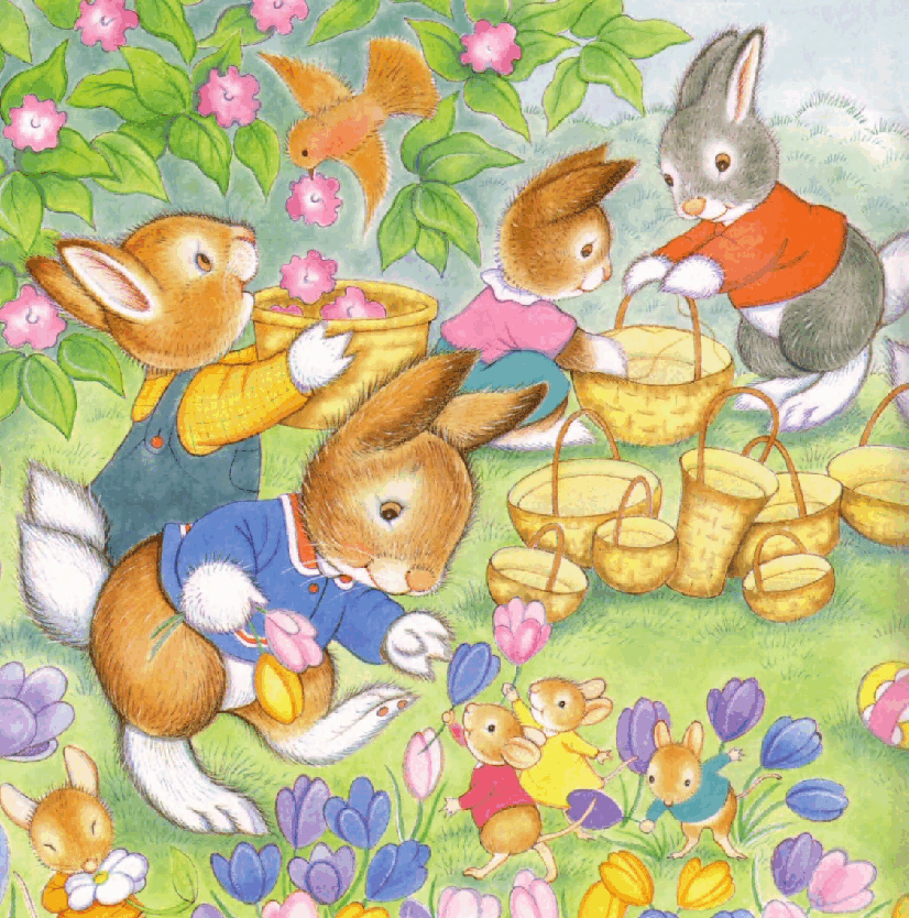 (8-10岁)国外早教机构推荐彩绘英文童书The Best Easter Basket Ever.pdf,第3页预览