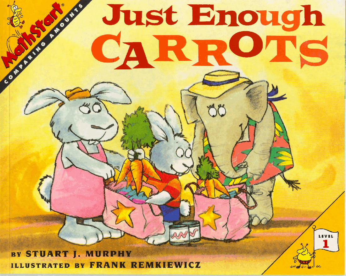 MathStart 低幼数学启蒙英文教材L1 12 just enough carrots.pdf,第1页预览