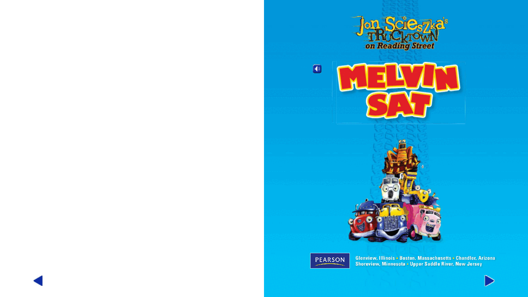 汽车镇的故事英语启蒙绘本08_Melvin_Sat.pdf，第2页预览