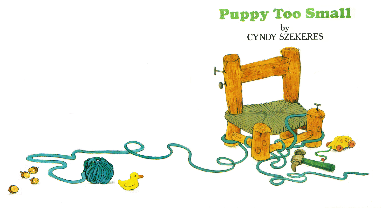 (8-10岁)国外早教机构推荐彩绘英文童书Puppy Too Small.pdf,第2页预览