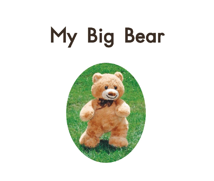 英国海尼曼GK级英语启蒙绘本006MyBigBear.pdf,第3页预览