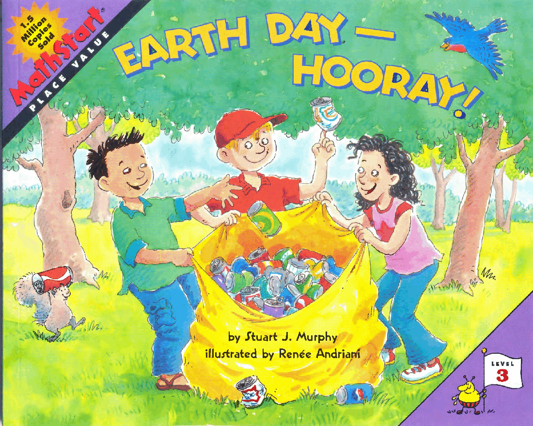 MathStart 低幼数学启蒙英文教材L3 05 Earth Day Hooray!.pdf,第1页预览