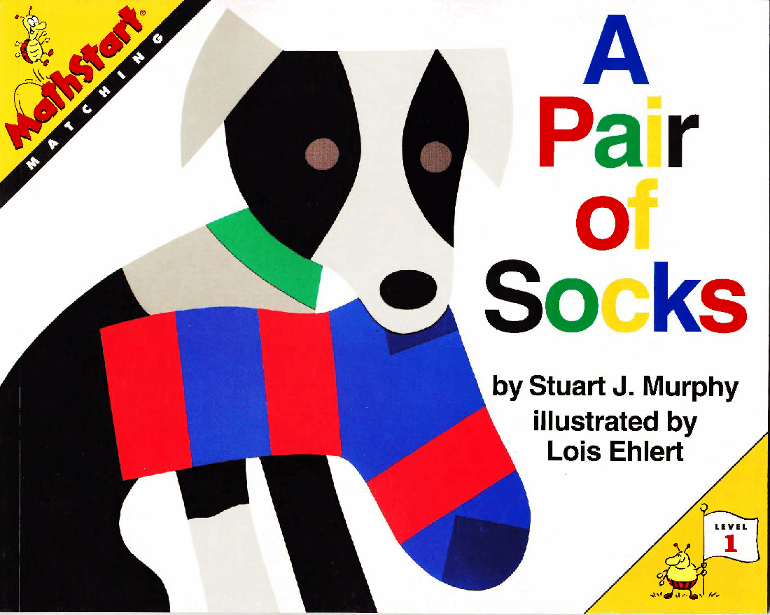 MathStart 低幼数学启蒙英文教材L1 18 A Pair of Socks.pdf,第1页预览