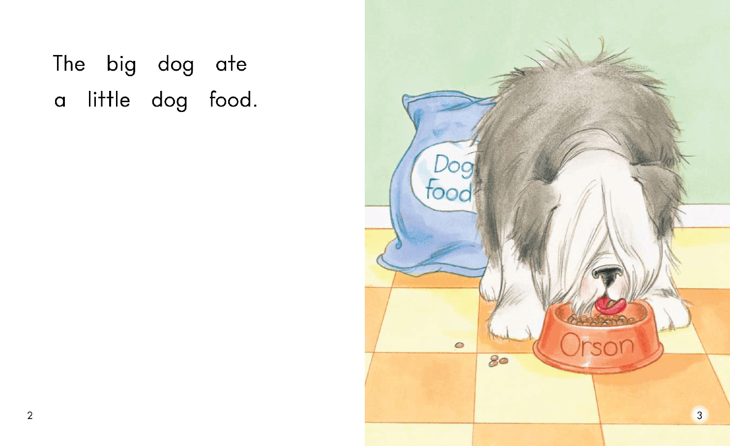 英国海尼曼G1级英语启蒙绘本21 Orson's Tummy Ache.pdf,第4页预览