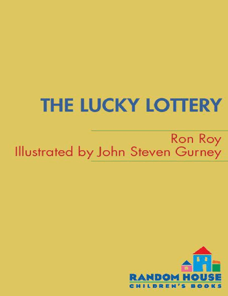 英语启蒙绘本A to Z Mysteries_ The Lucky Lottery.pdf,第1页预览