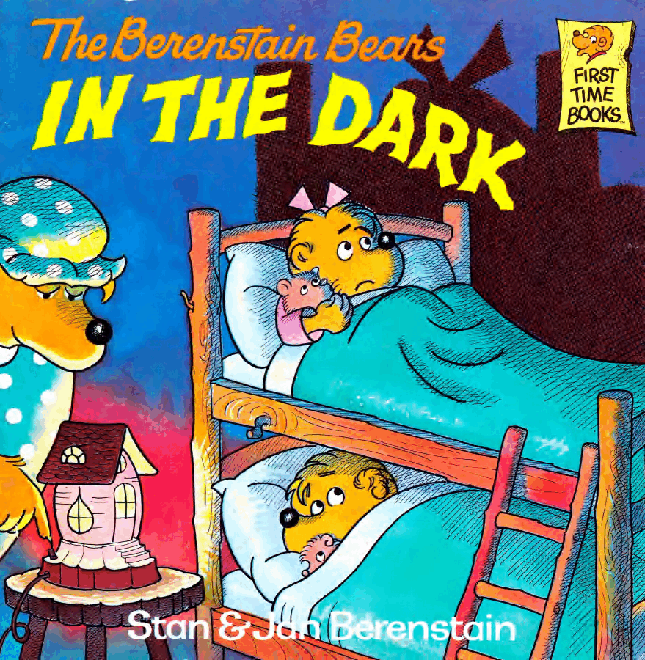 72本贝贝熊早教英文绘本之Berenstain_Bears_In_the_Dark.pdf，第1页预览