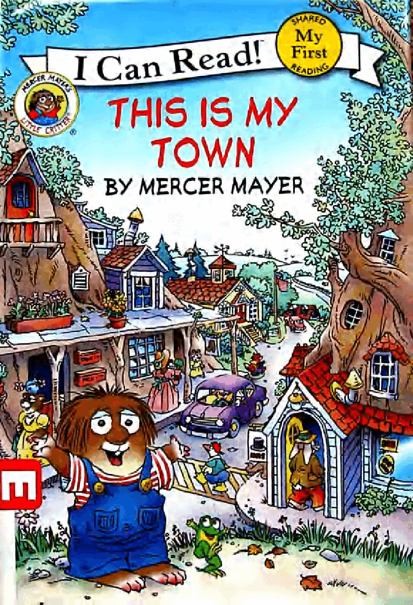 英语绘本小毛人This is My Town(I can read L0).pdf,第1页预览