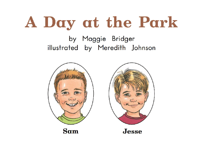 英国海尼曼G1级英语启蒙绘本31 A Day At The Park.pdf,第3页预览