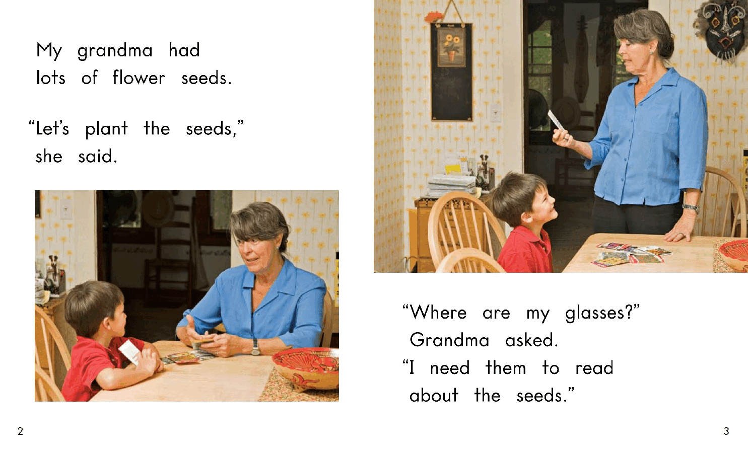 英国海尼曼G1级英语启蒙绘本90 Grandmas Glasses.pdf,第4页预览