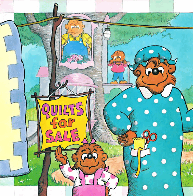 72本贝贝熊早教英文绘本之Berenstain_Bears_and_Mama_s_New_Job.pdf,第3页预览