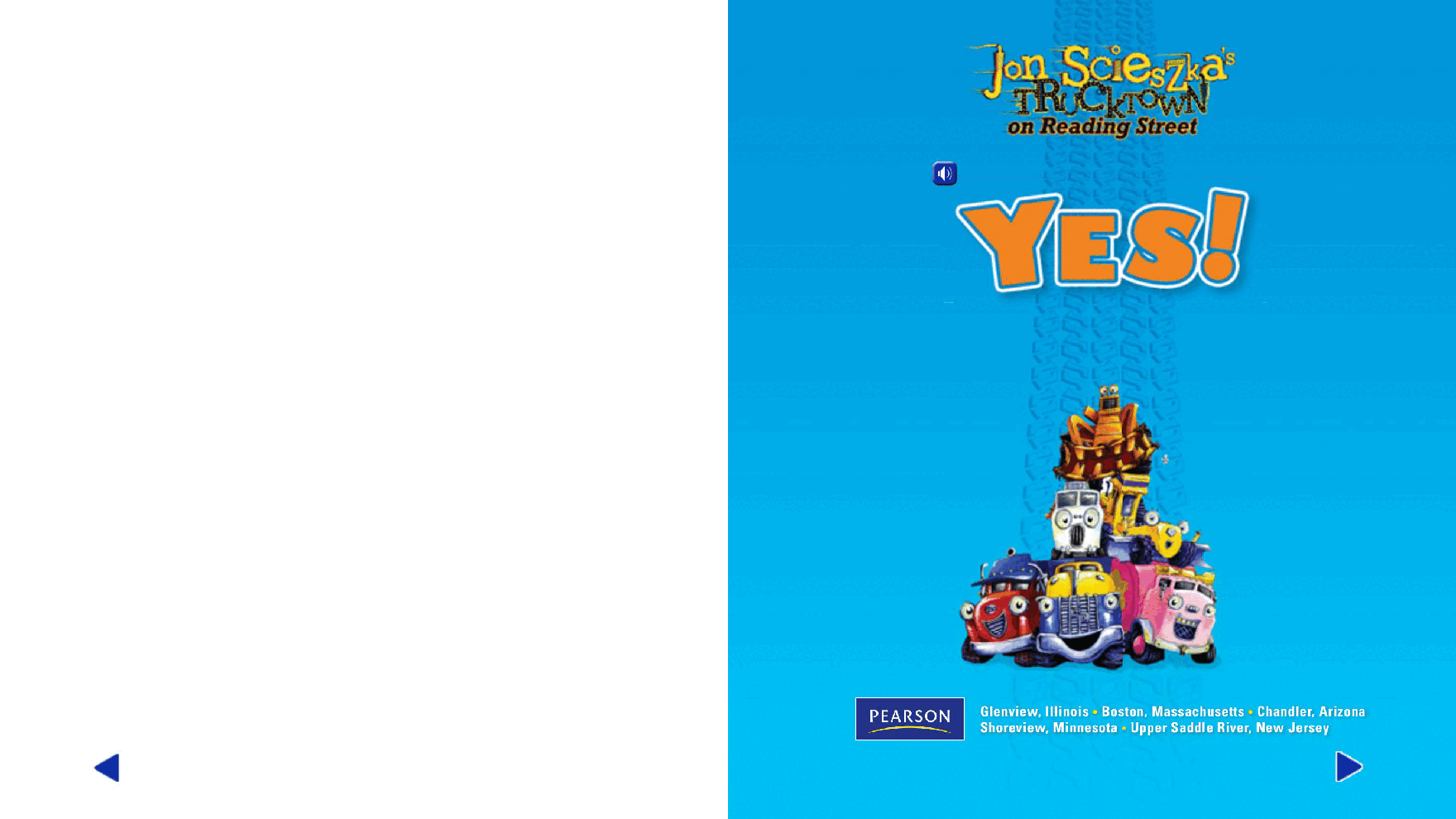 汽车镇的故事英语启蒙绘本30_Yes!.pdf,第2页预览