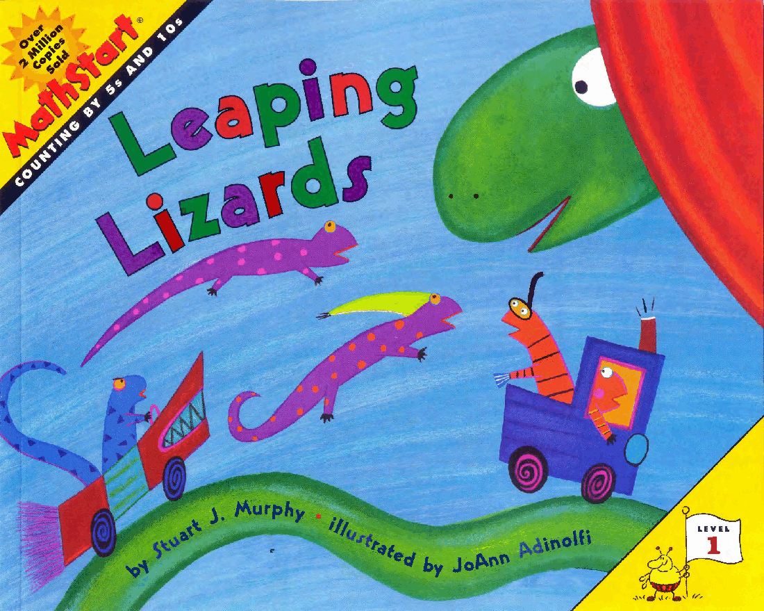 MathStart 低幼数学启蒙英文教材L1 13 leaping lizards.pdf,第1页预览