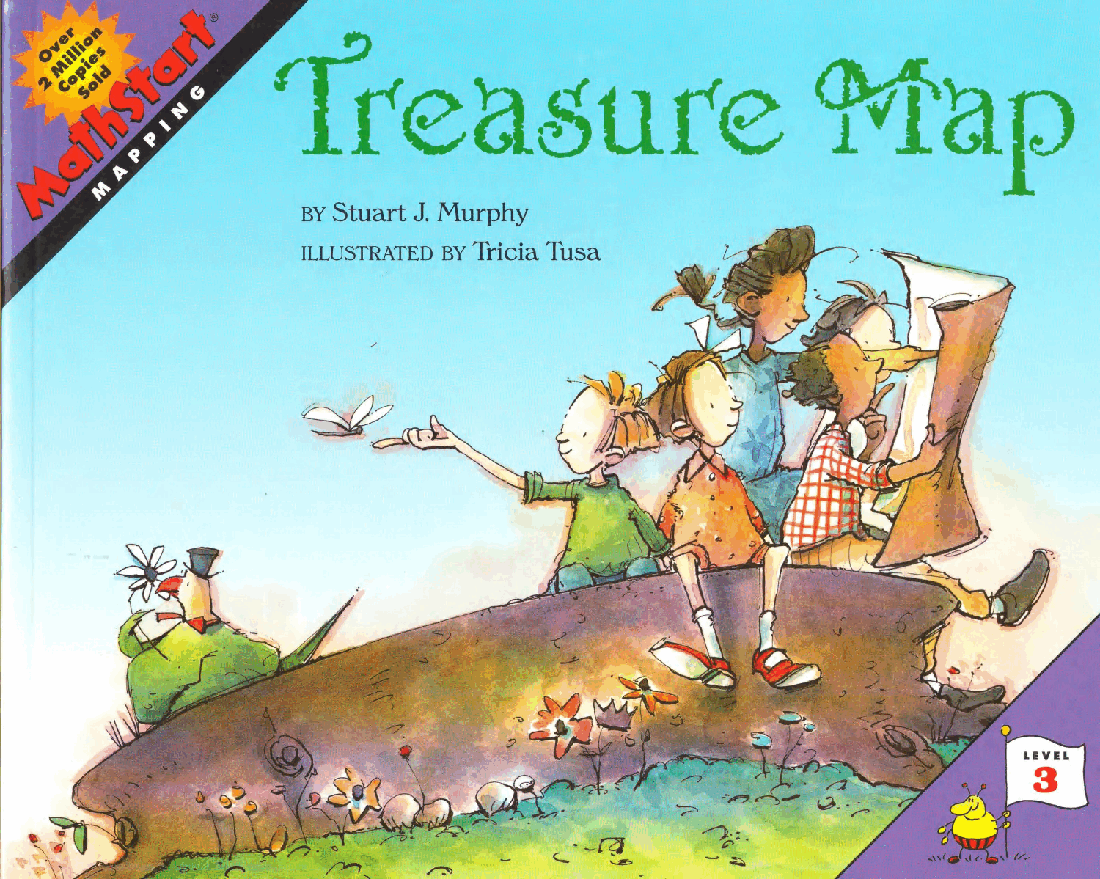 MathStart 低幼数学启蒙英文教材L3 21 Treasure Map.pdf,第1页预览