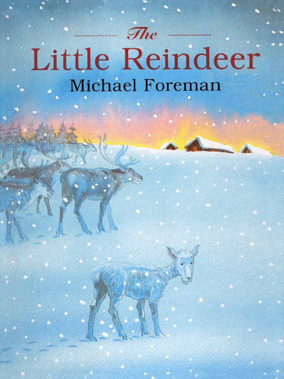高清彩绘英文原版绘本The Little Reindeer.pdf,第1页预览