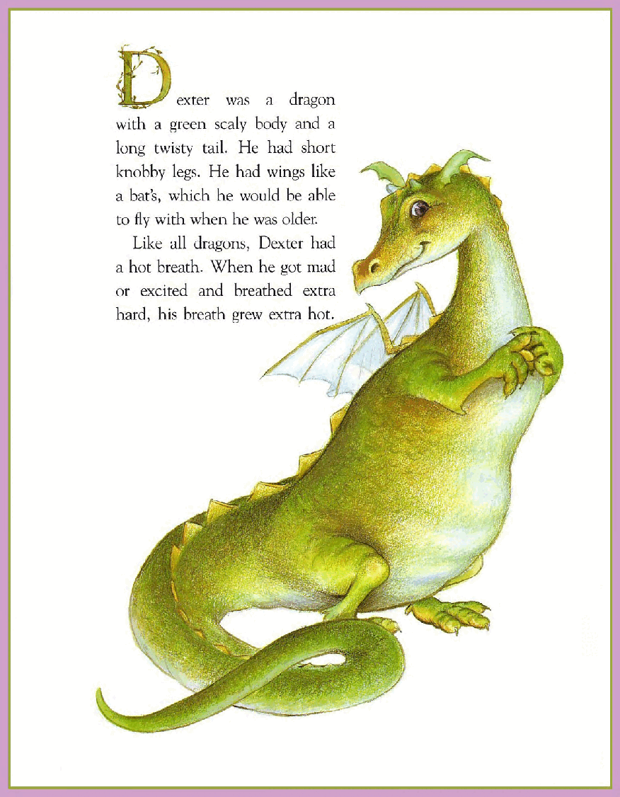 高清彩绘英文原版绘本The Popcorn Dragon.pdf,第3页预览