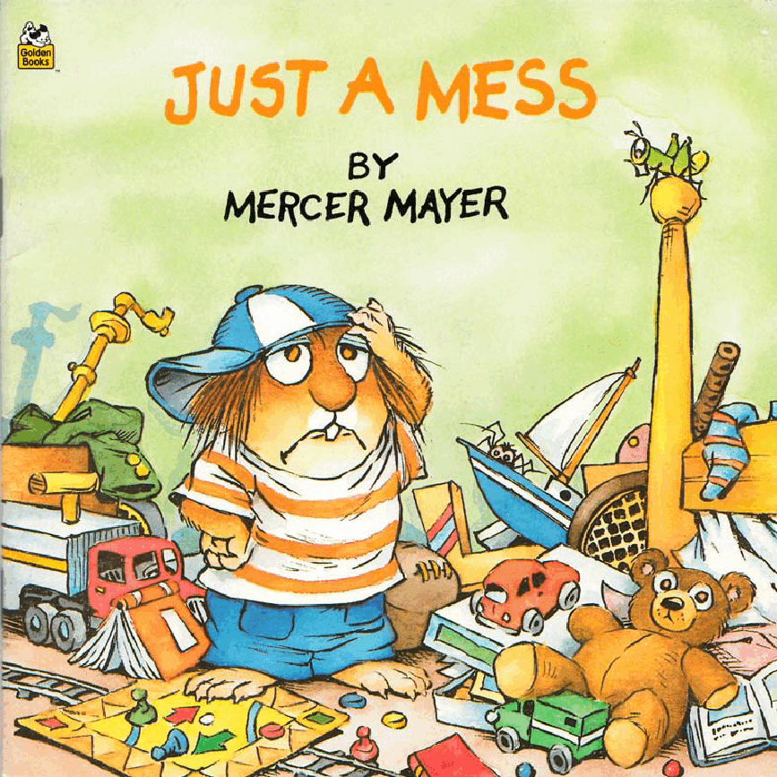 英语绘本小毛人Just a Mess.pdf,第1页预览
