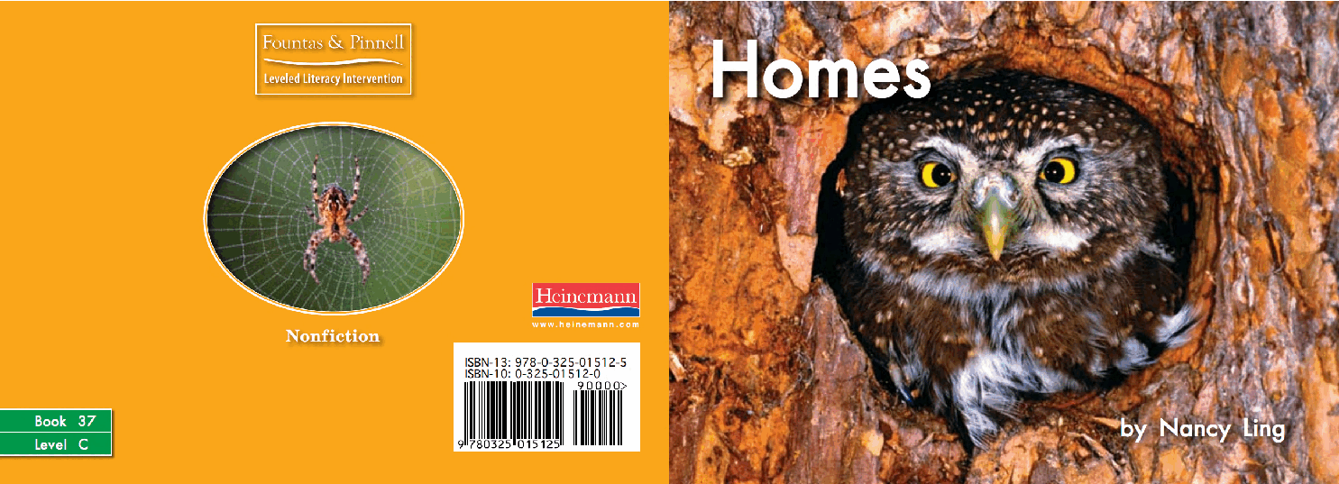 英国海尼曼G1级英语启蒙绘本37 Homes.pdf,第1页预览