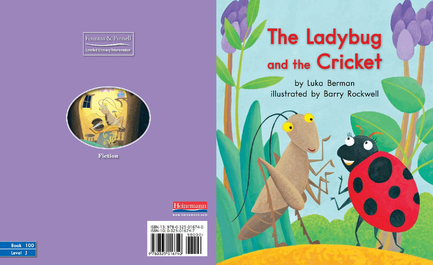 英国海尼曼G2级英语启蒙绘本100 The Ladybug And The Cricket.pdf,第1页预览