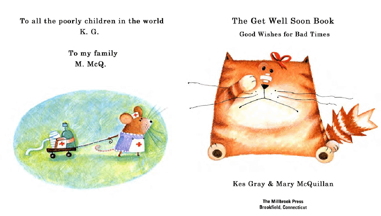 高清彩绘英文原版绘本The Get Well Soon Book.pdf,第2页预览