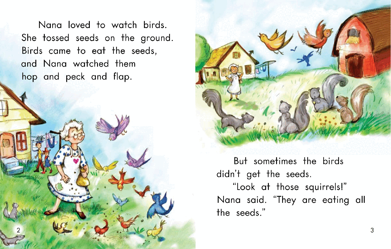 英国海尼曼G2级英语启蒙绘本78 The Bird Feeders.pdf,第4页预览