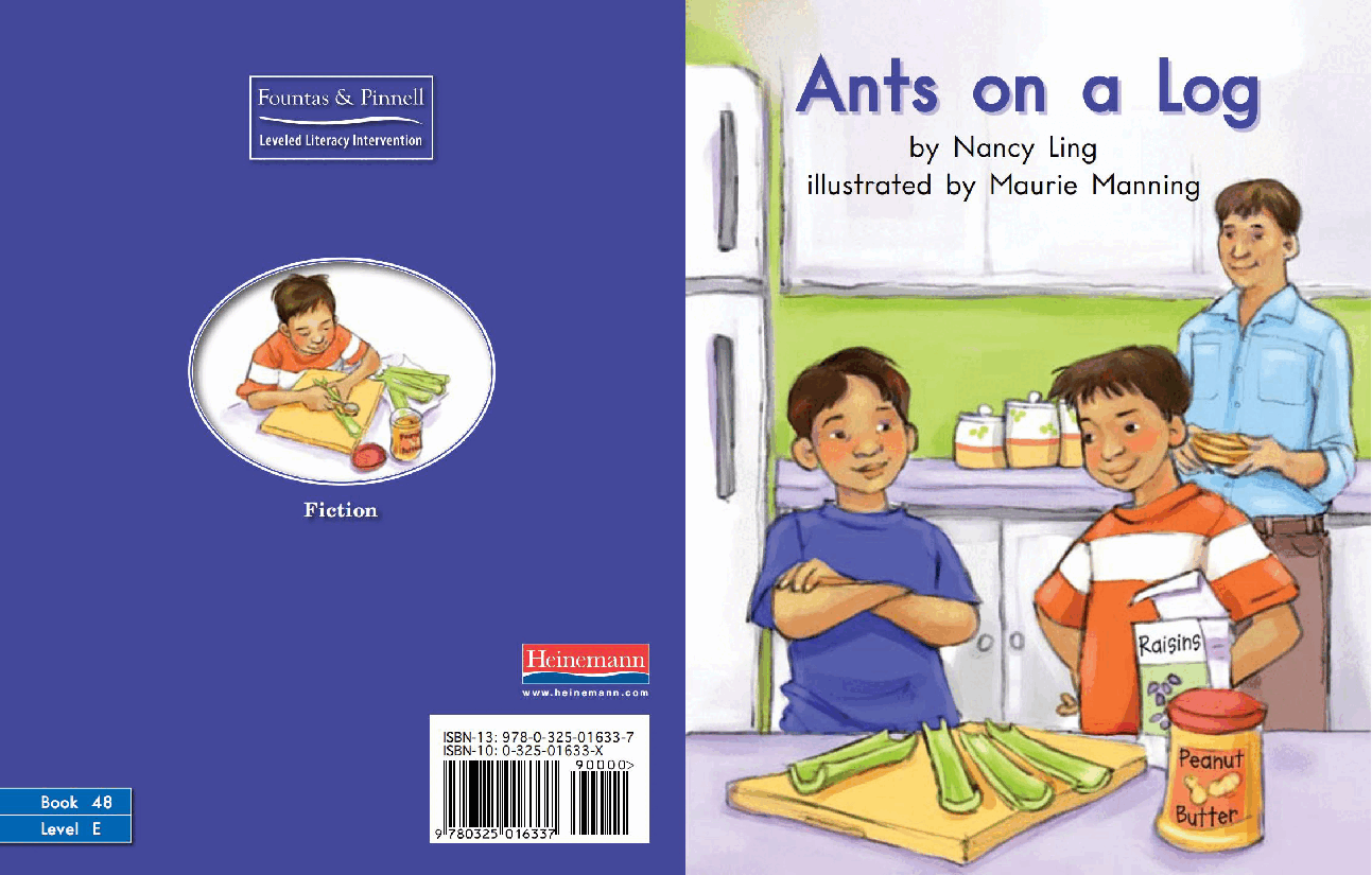 英国海尼曼G2级英语启蒙绘本48 Ants On A Log.pdf,第1页预览