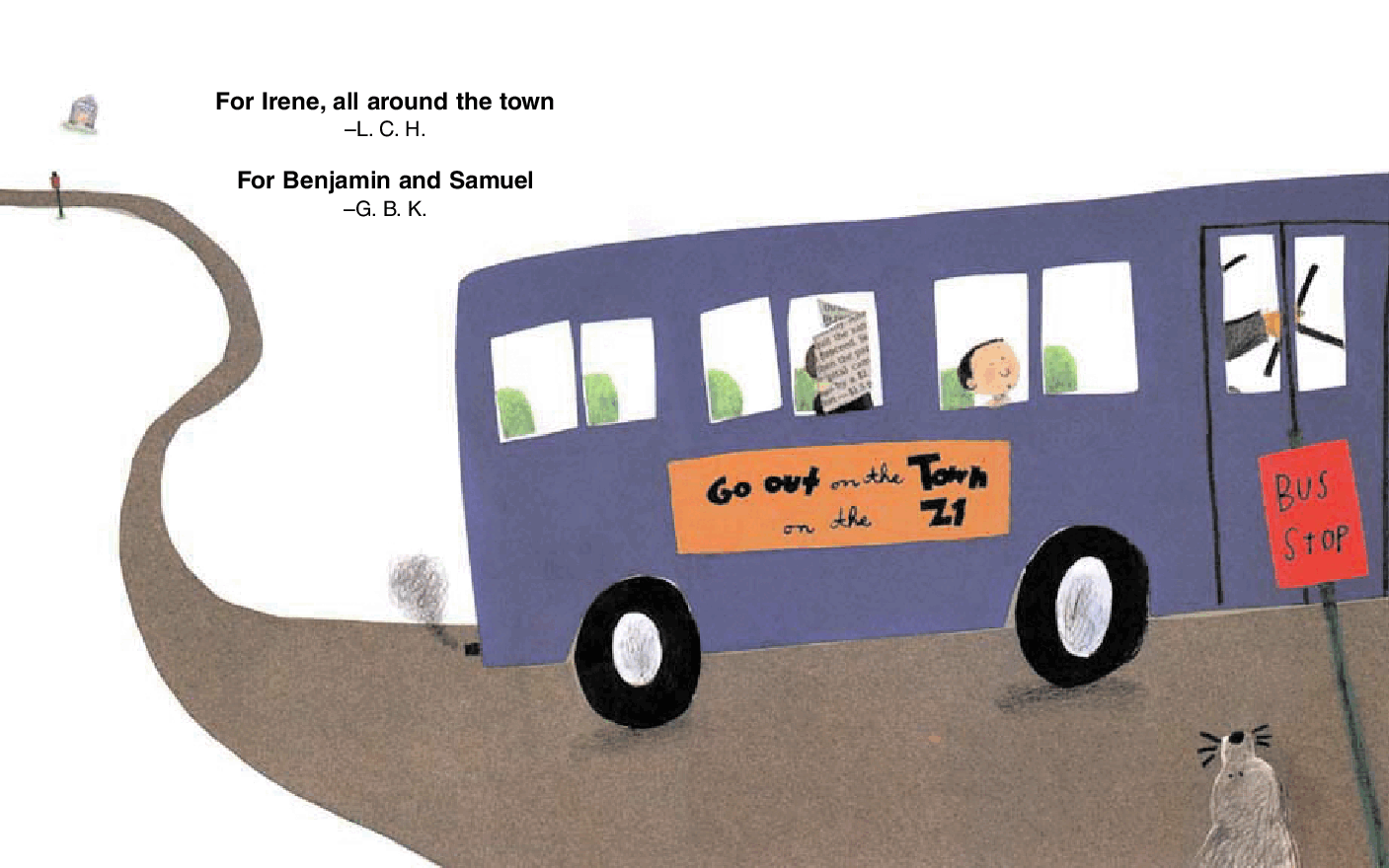高清彩绘英文原版绘本The Seals on the Bus.pdf,第4页预览