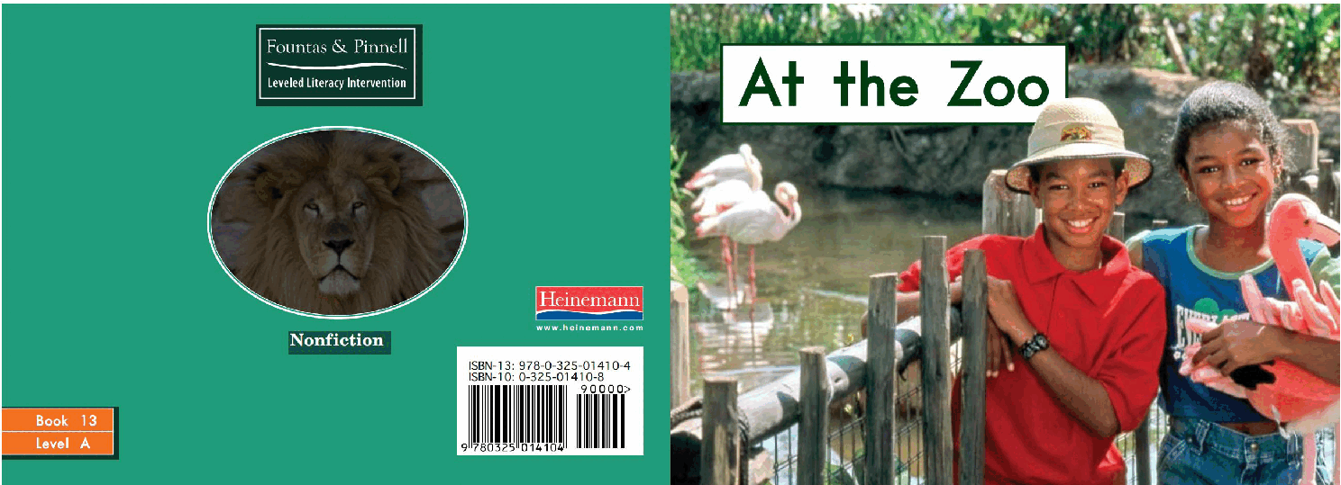 英国海尼曼GK级英语启蒙绘本013AtTheZoo.pdf,第1页预览
