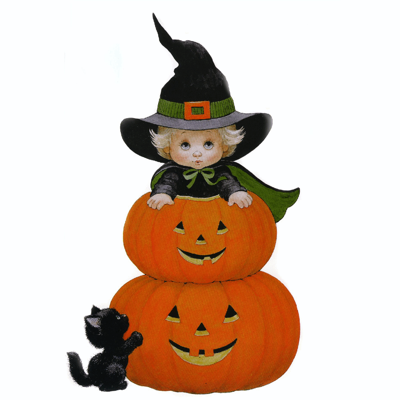 （0-3岁）国外早教机构推荐彩绘英文童书Halloween.pdf，第4页预览