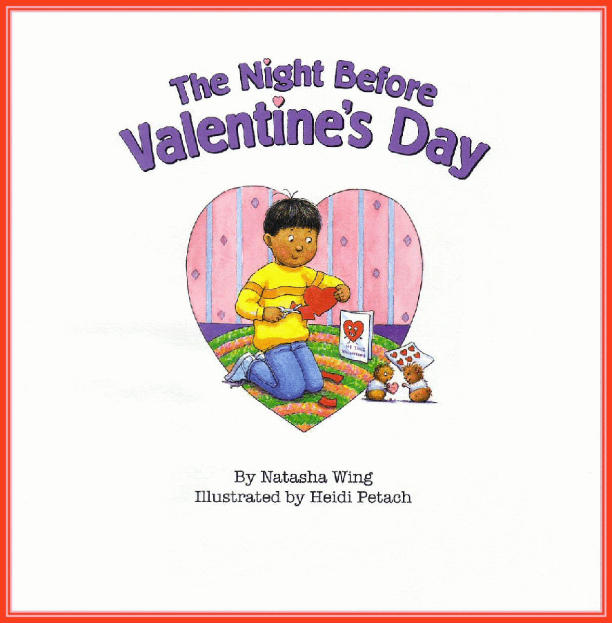(4-5岁)国外早教机构推荐彩绘英文童书The Night Before Valentine's Day.pdf,第3页预览