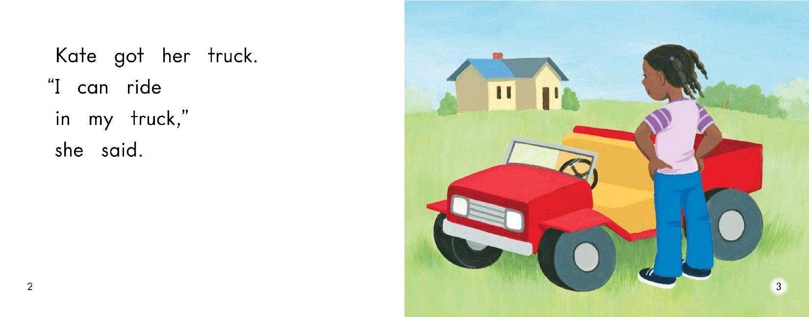 英国海尼曼G1级英语启蒙绘本56 Kate's Truck.pdf,第4页预览