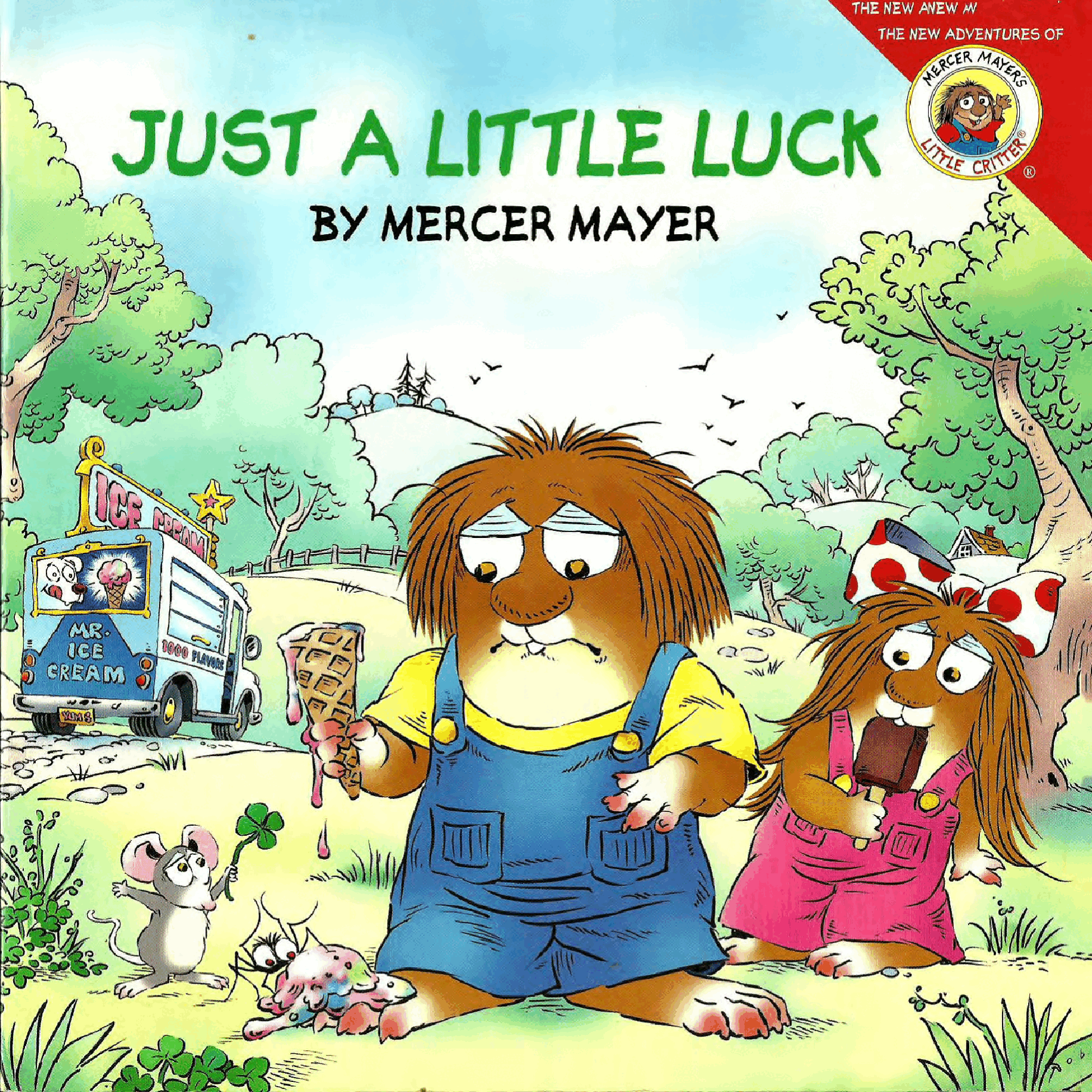 英语绘本小毛人Just A Little Luck.pdf,第1页预览