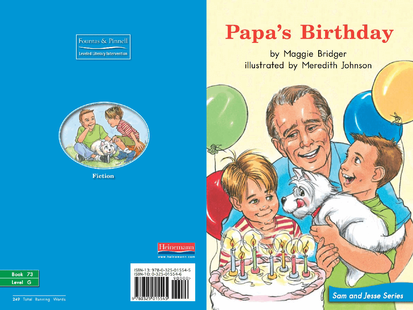 英国海尼曼G1级英语启蒙绘本73 Papas Birthday.pdf,第1页预览