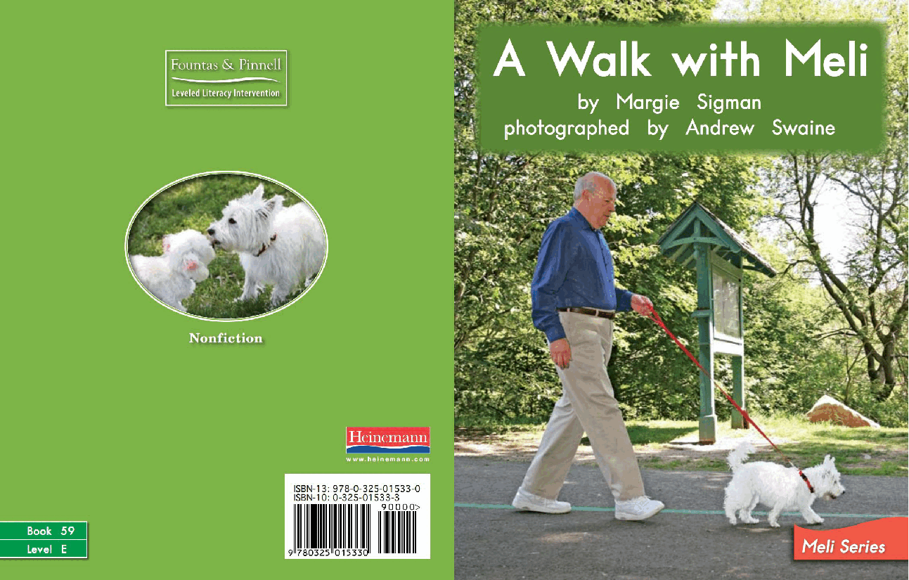 英国海尼曼G1级英语启蒙绘本59 A Walk With Meli.pdf,第1页预览