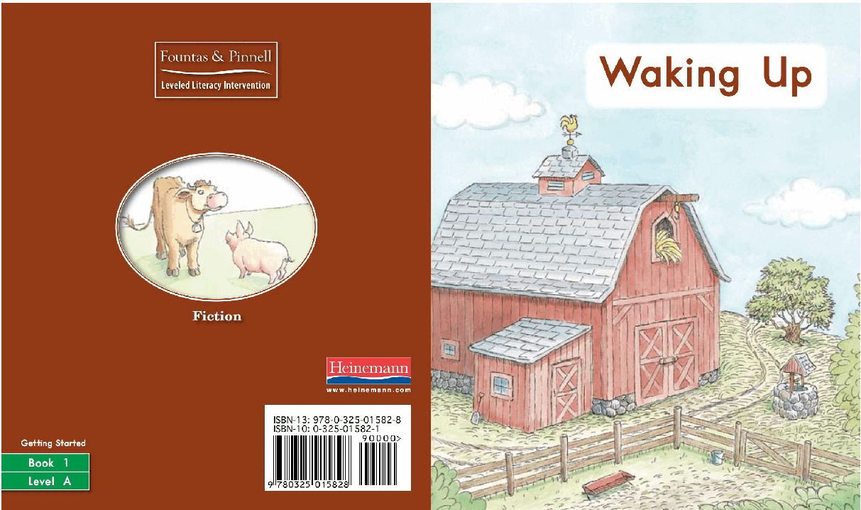 英国海尼曼G1级英语启蒙绘本01 Waking Up.pdf,第1页预览