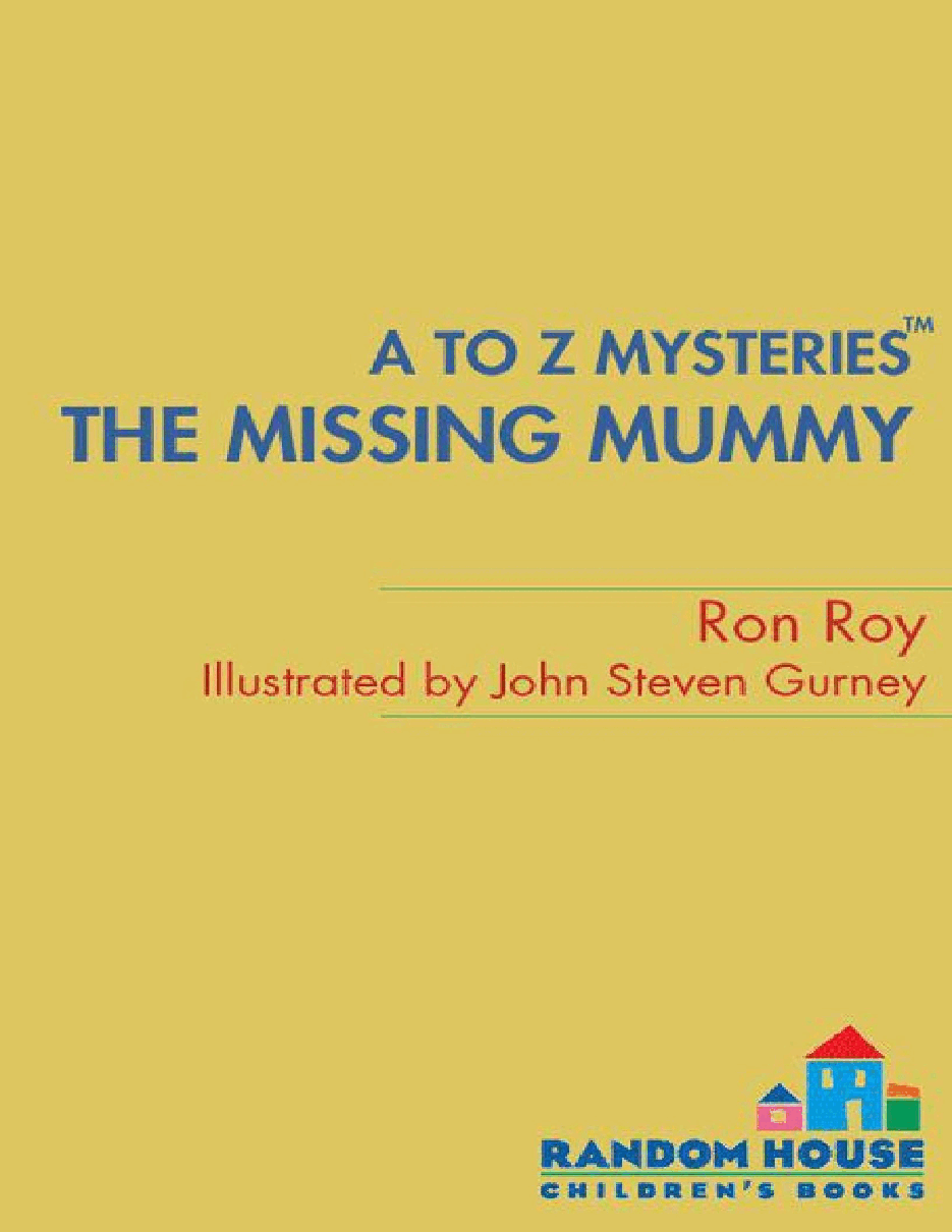英语启蒙绘本A to Z Mysteries_ The Missing Mummy.pdf,第1页预览