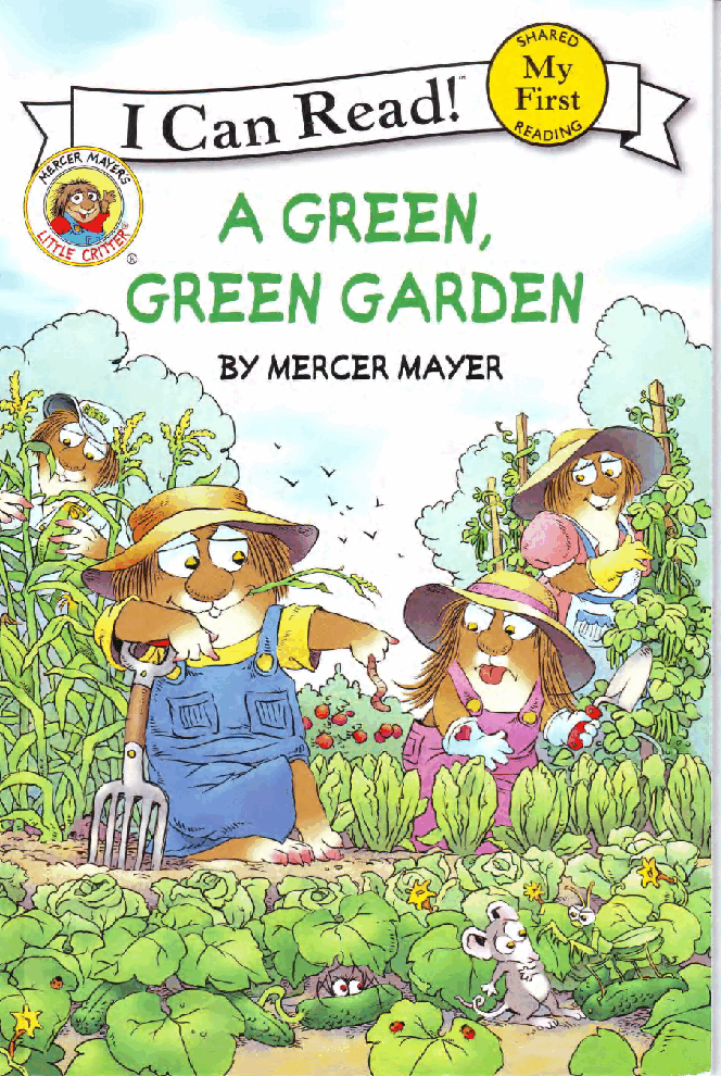 英语绘本小毛人A Green,Green Garden(I can read L0).pdf,第1页预览