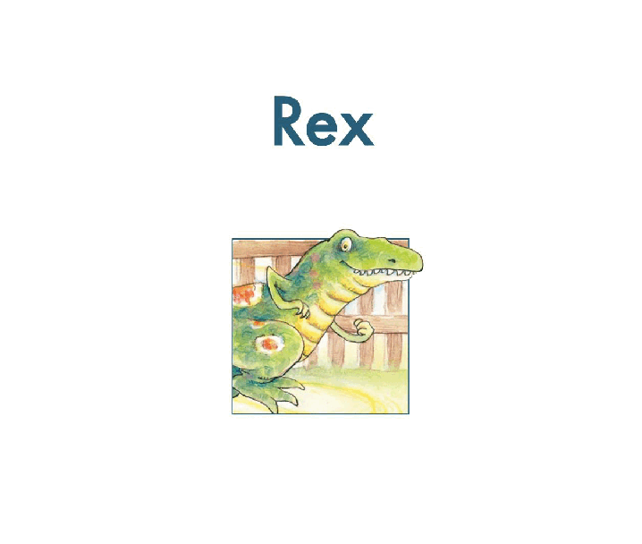 英国海尼曼GK级英语启蒙绘本002Rex.pdf，第3页预览
