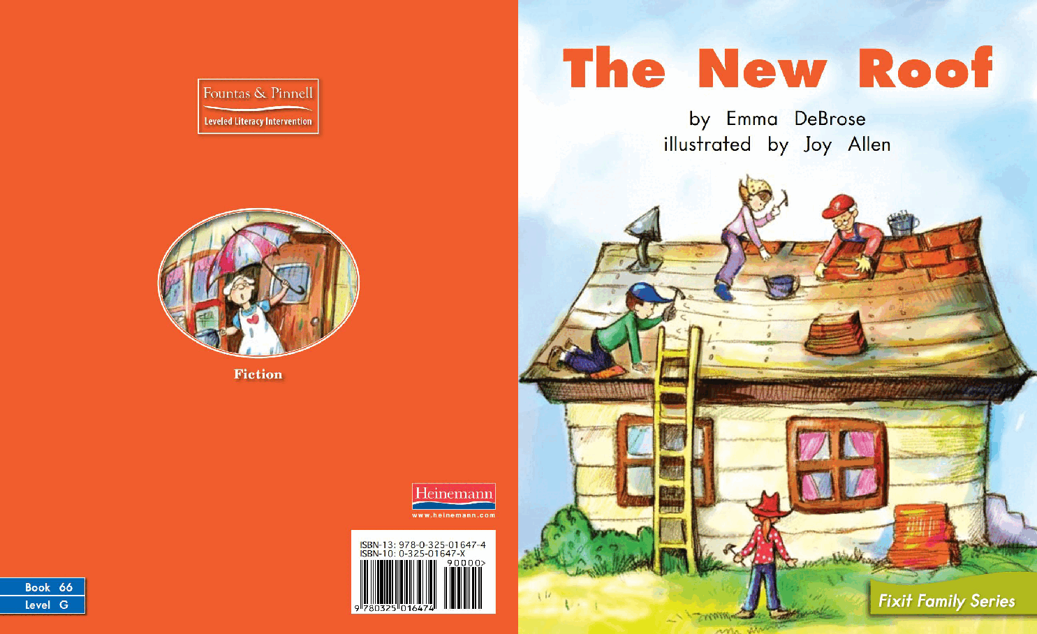英国海尼曼G2级英语启蒙绘本66 The New Roof.pdf,第1页预览