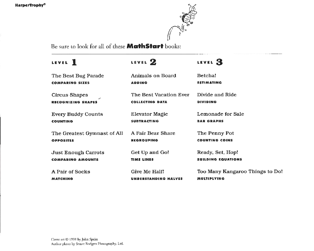 MathStart 低幼数学启蒙英文教材L2 07 A Fair Bear Share.pdf,第2页预览
