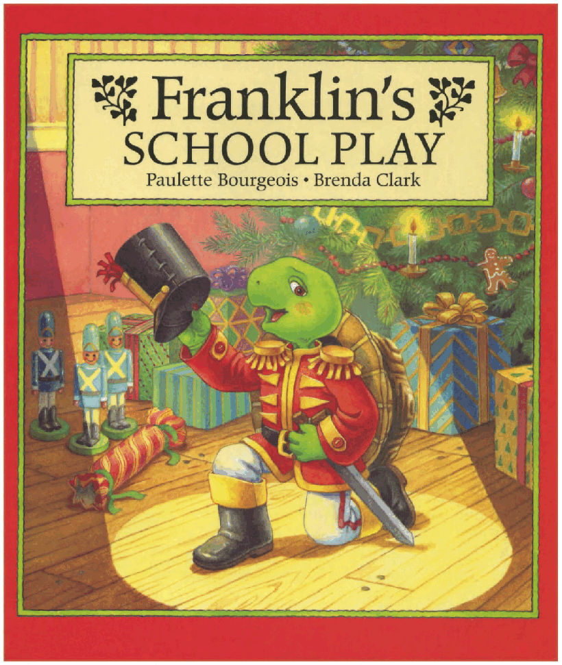 (4-5岁)国外早教机构推荐彩绘英文童书Franklin's School Play.pdf,第1页预览