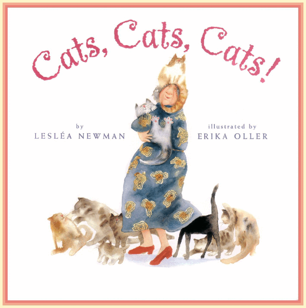(4-5岁)国外早教机构推荐彩绘英文童书Cats Cats Cats.pdf,第3页预览