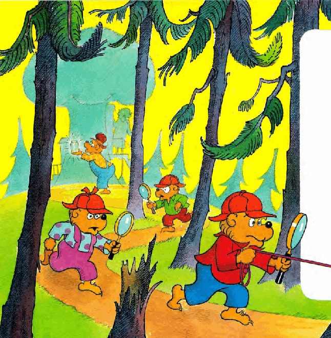 72本贝贝熊早教英文绘本之Berenstain_Bears_and_the_Missing_Honey.pdf,第3页预览