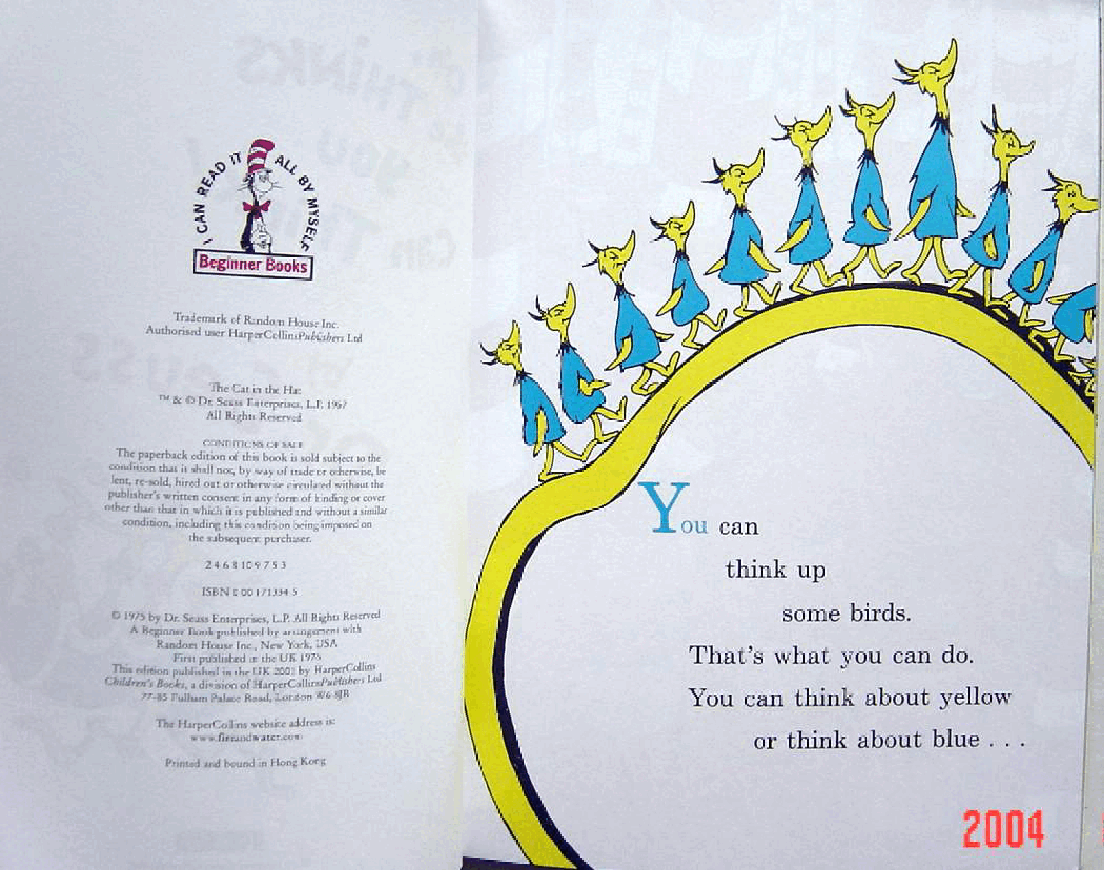 高清彩绘英文原版绘本Oh, The Thinks You Can Think!.pdf,第2页预览